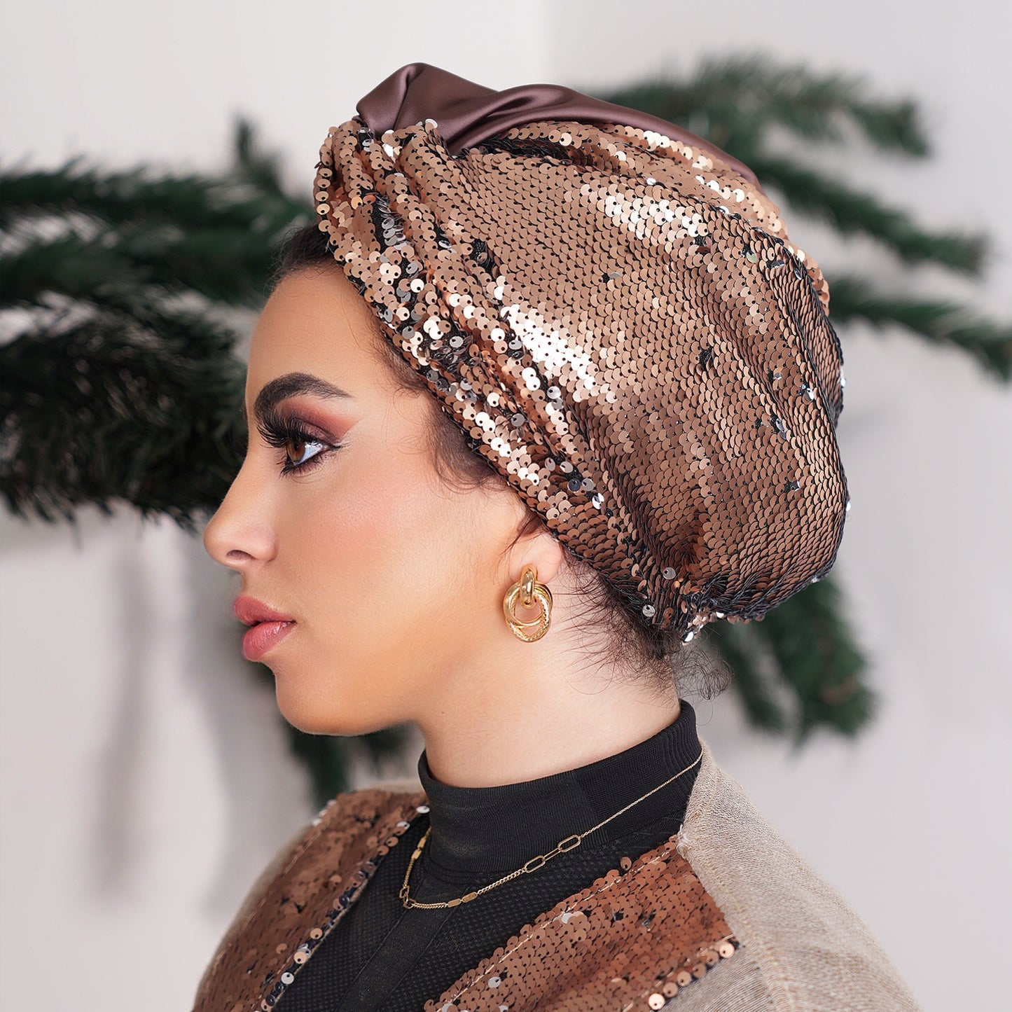 Sequin Turban