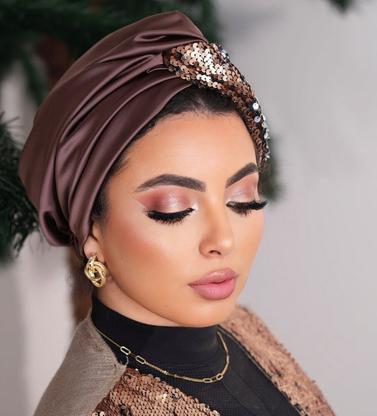 Sequin Turban