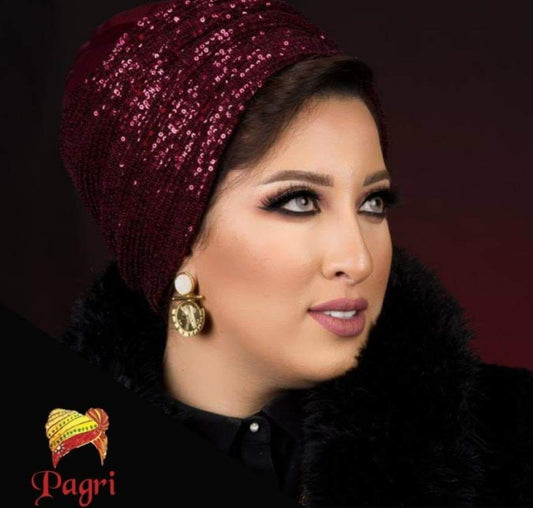 Sequin Turban
