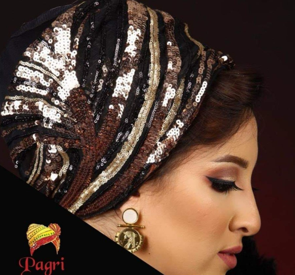 Sequin Turban